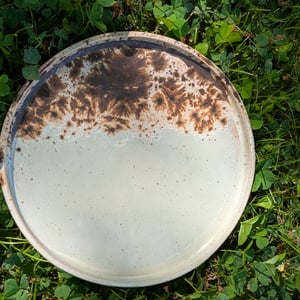 Frokost tallerken brunnistret/pebermynte  – produktbillede