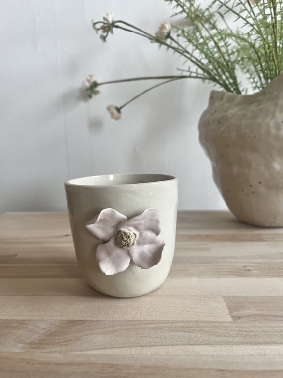 Lyserød blomsterkop No.14