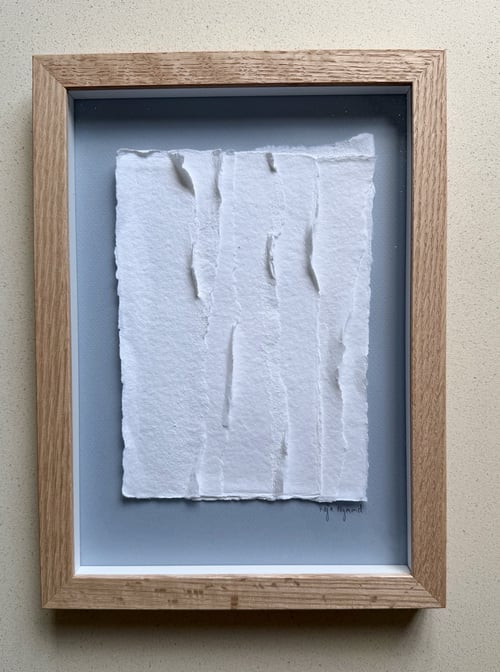 A4, relief papirværk, indrammet 