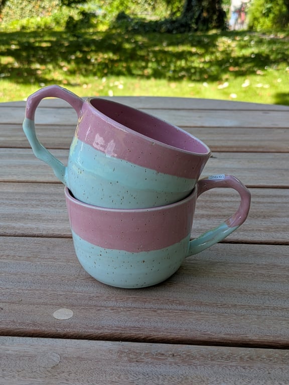 Jumbokop pink/mint