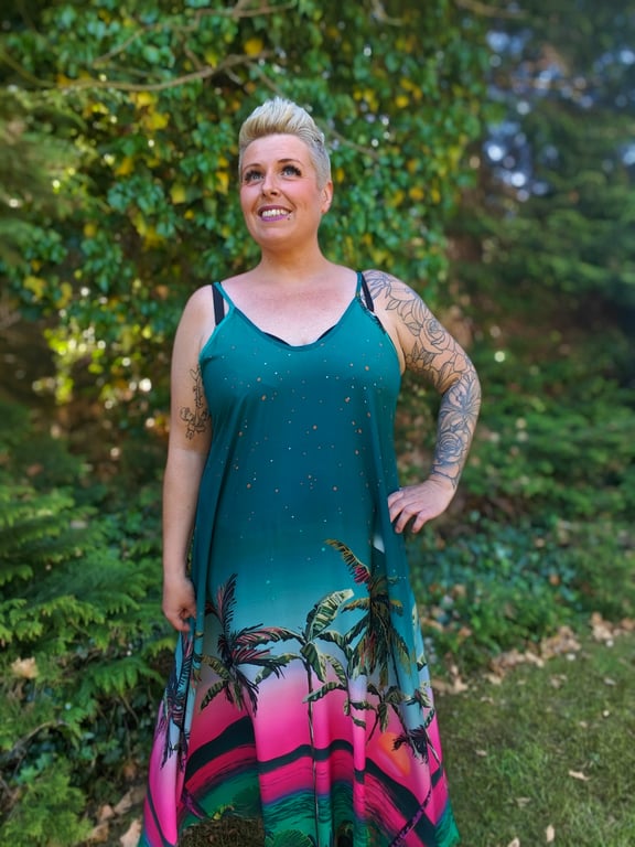 Pamela Kjole Grøn  billede 2