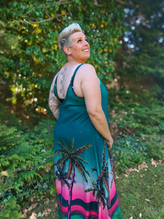 Pamela Kjole Grøn  billede 3