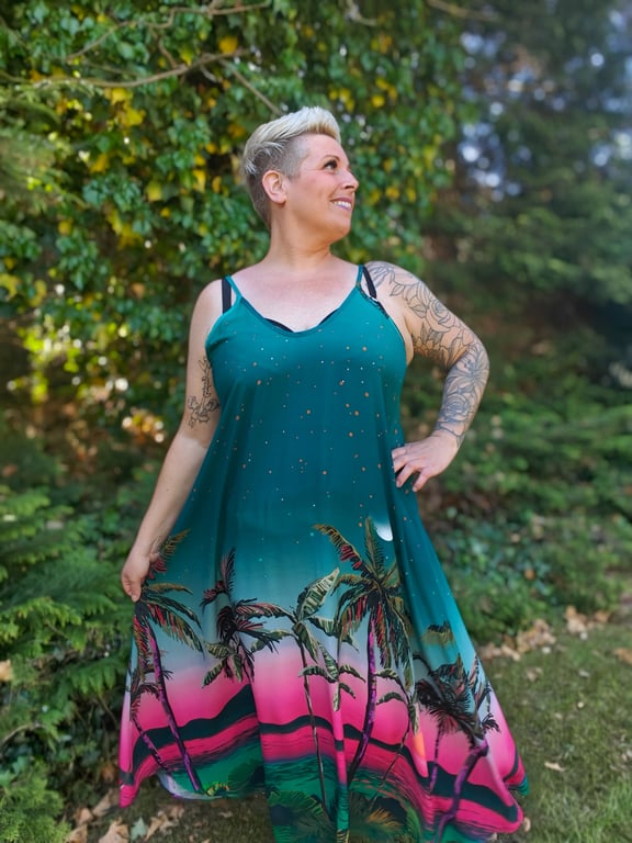 Pamela Kjole Grøn  billede 4