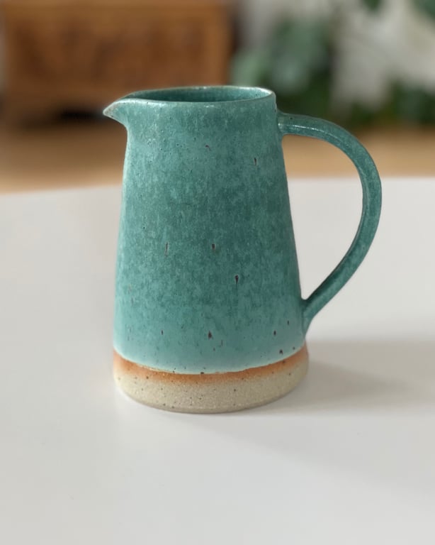 Mælkekande m/hank, matgrøn - 0,5 liter