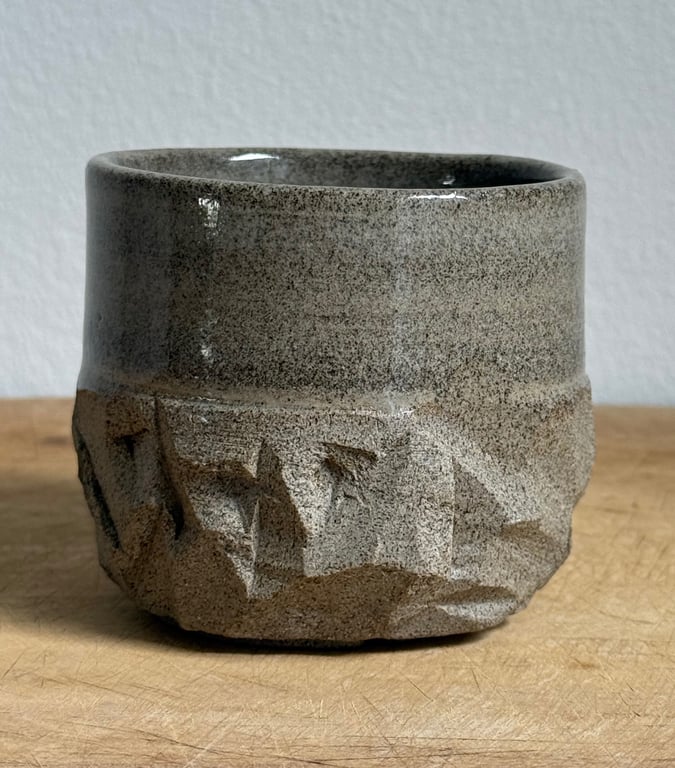 Kurinuki krus. Grå lava.  billede 6