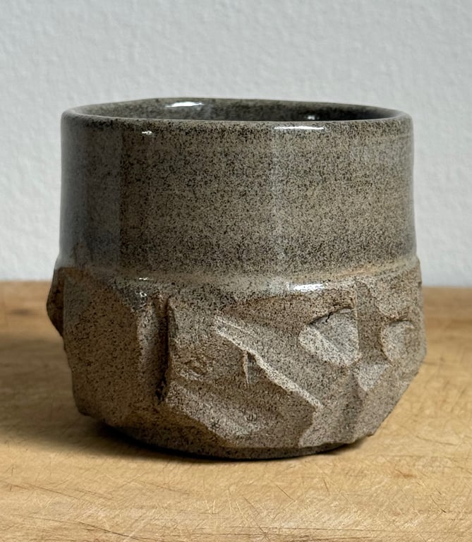 Kurinuki krus. Grå lava.  billede 5