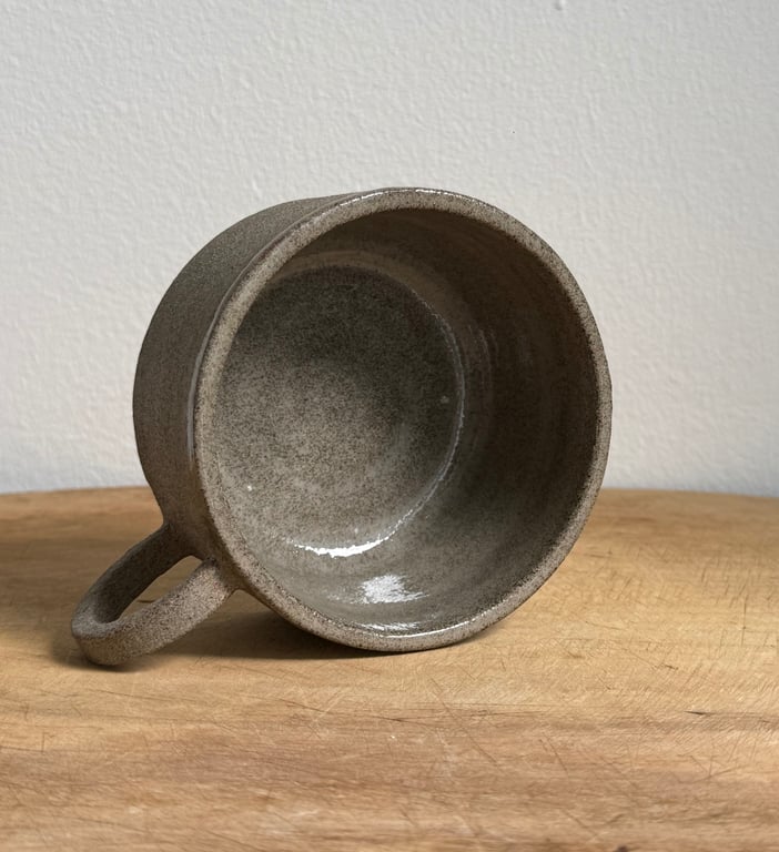 Cylinder tekop. Grå lava.  billede 3