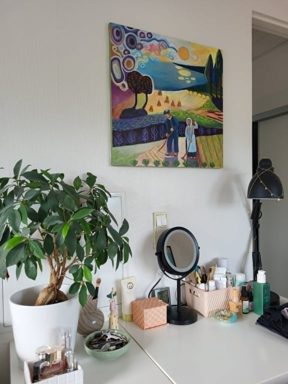 Da jorden bar deres slid - 50 x 50 cm billede 2