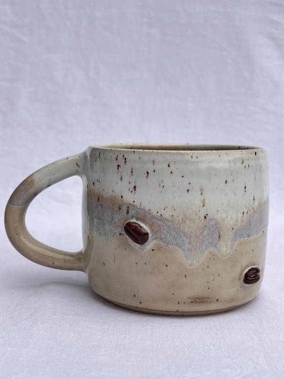 Kaffebønne kop. 360 ml. H: 7,5 cm billede 2