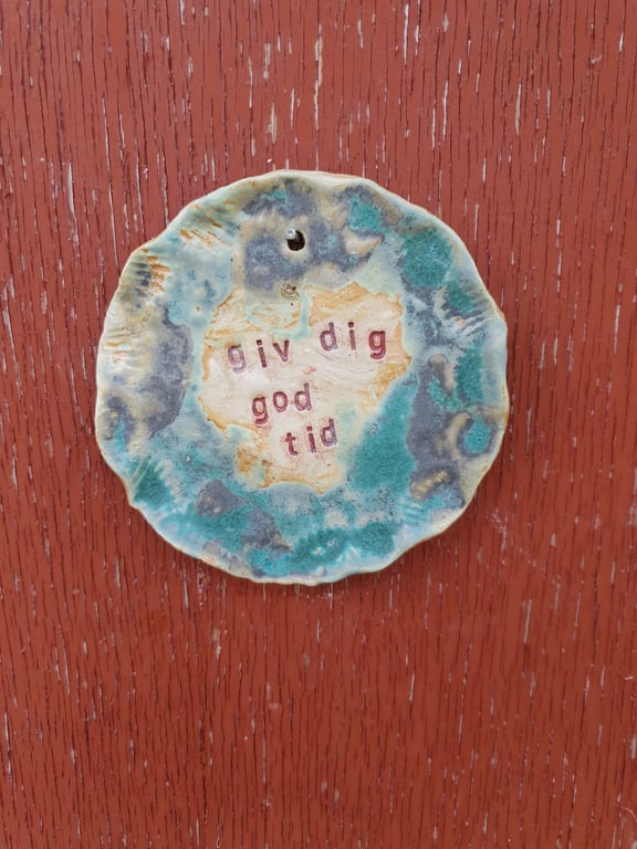 giv dig god tid - ophæng 