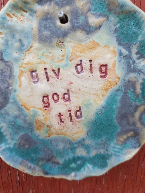 giv dig god tid - ophæng  billede 2