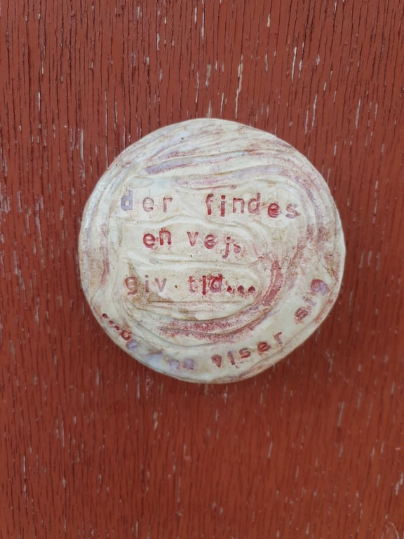 der findes en vej...giv tid...og den viser dig 