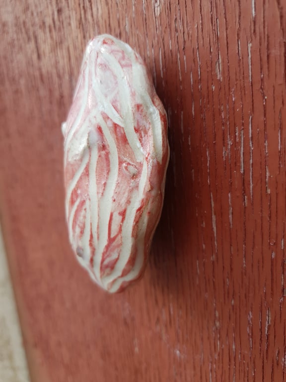 Malerisk ophæng (rød) billede 2