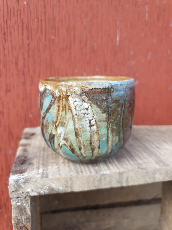 Espresso kop uden hank billede 2