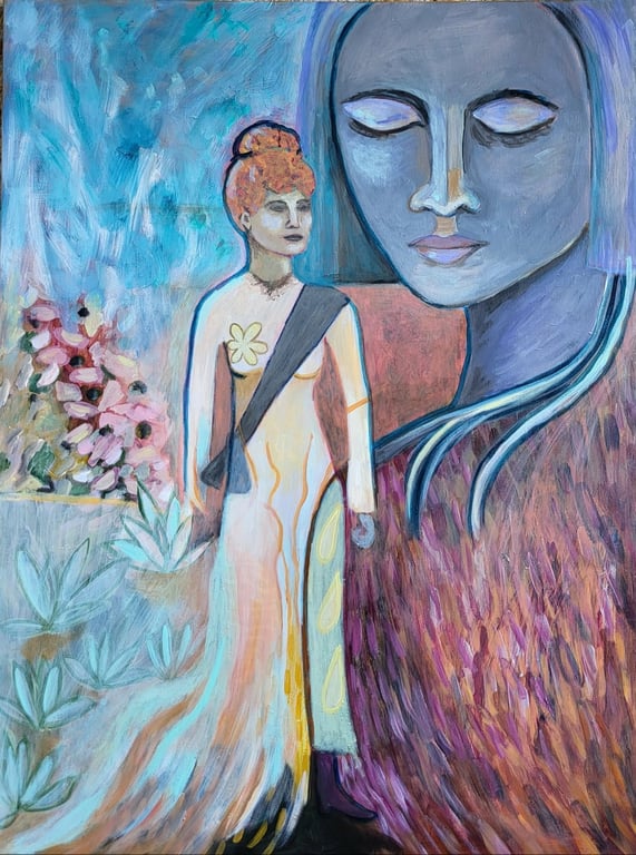 I have a voice - 60 x 80 cm