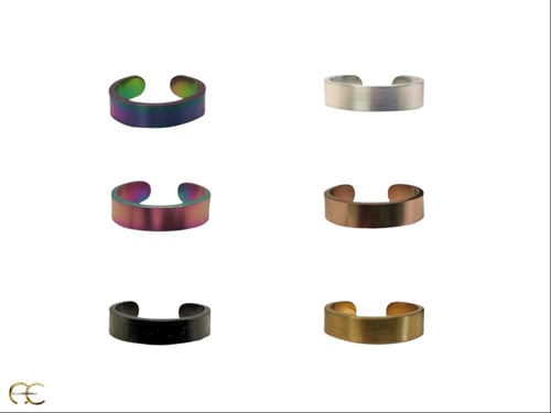 Børne ring stål inkl. valgfri tekst (1)