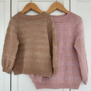 Digital opskrift: Birk Sweater - NOBEL (barn) – produktbillede
