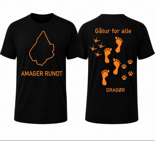 T-shirts damemodel sort med logo vælg pink, grøn, orange, blå eller Beige (2)