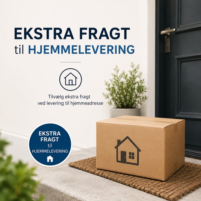 Fragt til hjemmelevering