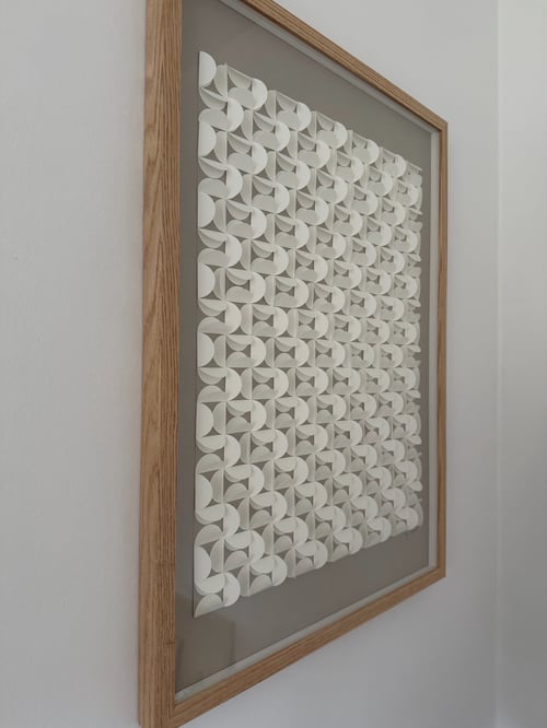 50x70, Ekko relief, indrammet  (4)