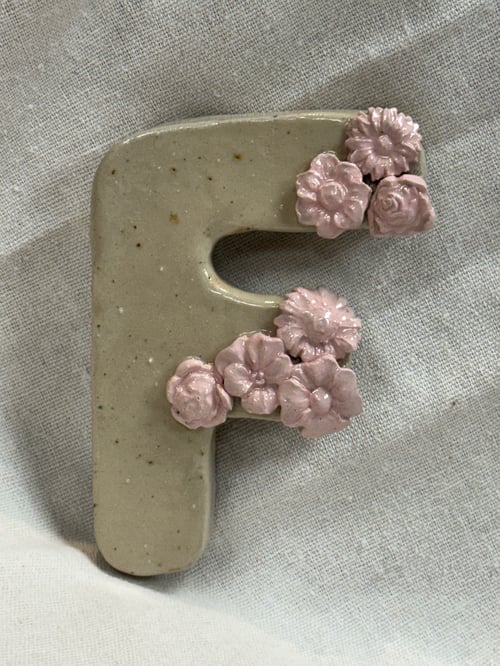 Bogstaver m/ blomster (4)