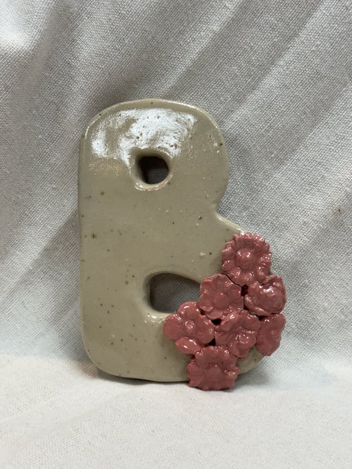 Bogstaver m/ blomster (8)