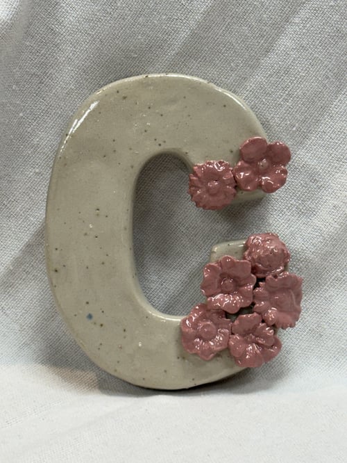 Bogstaver m/ blomster (9)