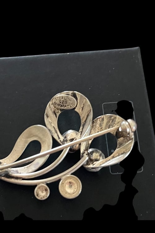 Sølv Broche (2)