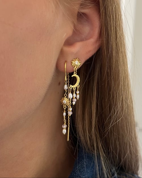 Ines øreringe (Guld) (2)