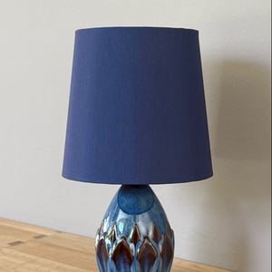 Upcycled vintage bordlampe - Søholm Keramik – produktbillede