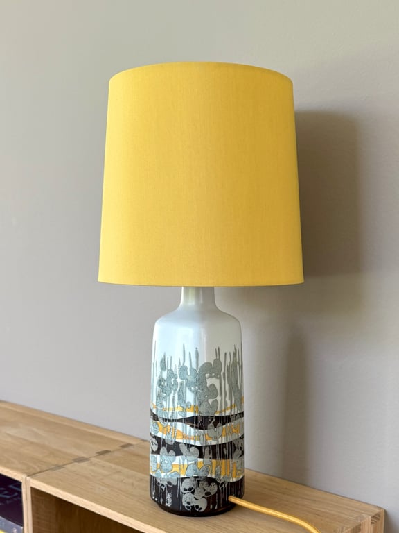 Upcycled vintage bordlampe - Royal Copenhagen