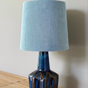 Upcycled vintage bordlampe - Søholm Keramik – produktbillede