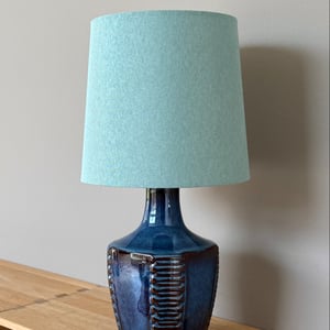 Upcycled vintage bordlampe - Søholm Keramik – produktbillede