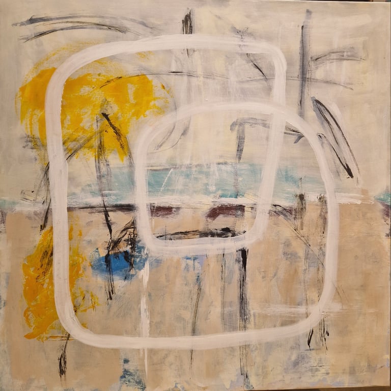 #1369. 100x100 cm billede 2