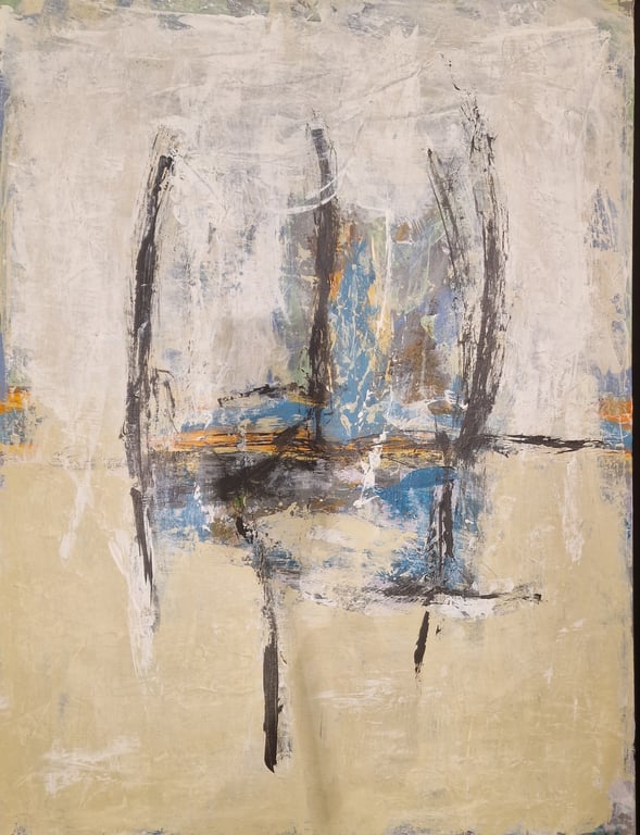 #1372. 60 x 80 cm  SOLD billede 2