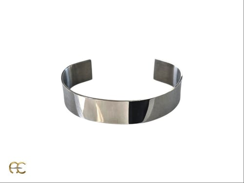 Armbånd stål  inkl. valgfri tekst (3)