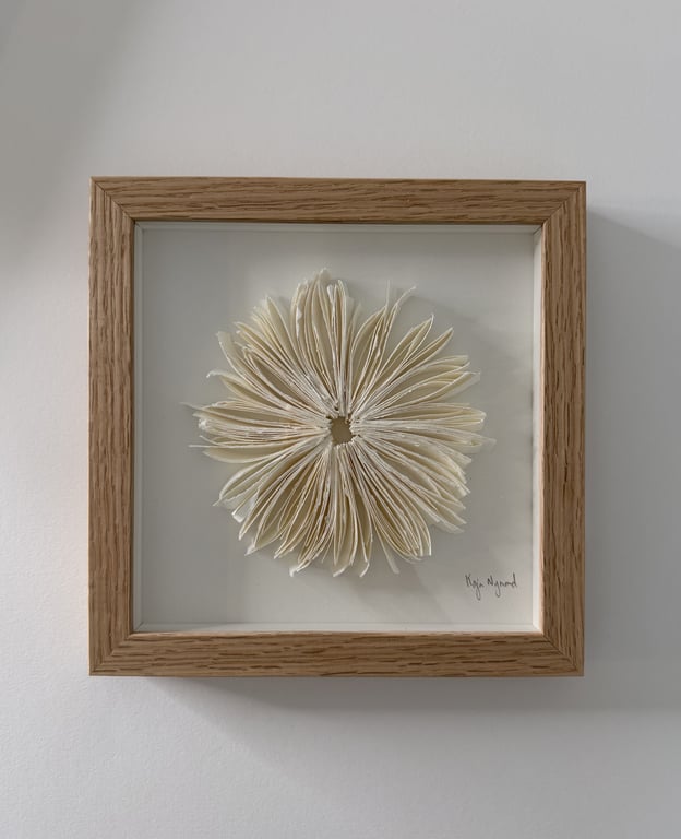 20x20cm, relief, indrammet  billede 2