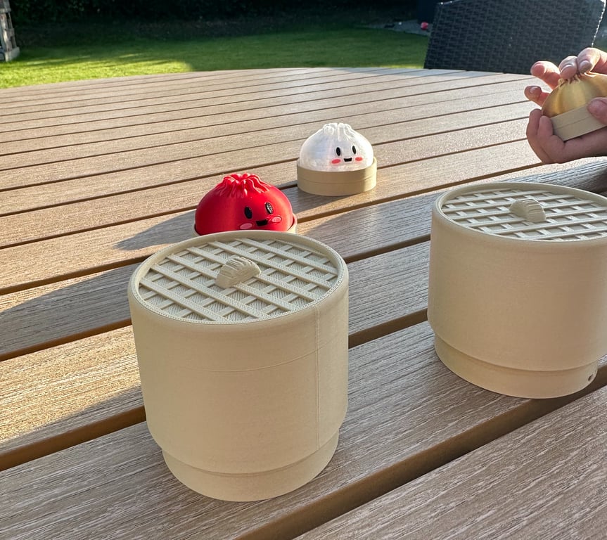 Dumpling med kliklyd og nøglering billede 2