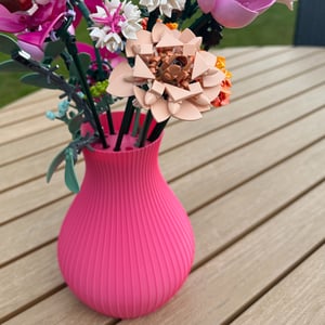Vase til LEGO® blomster – produktbillede