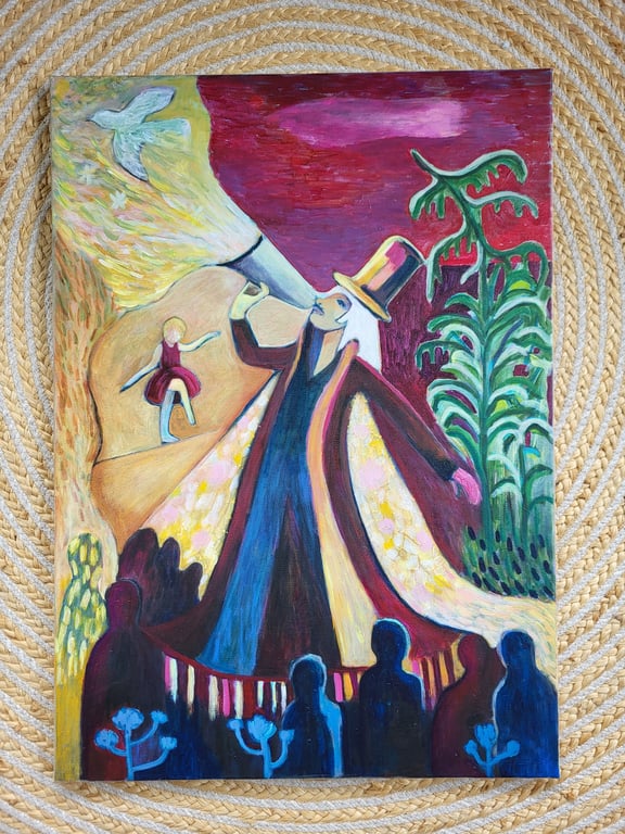 Forvandlingens ringmaster - 50x70 cm billede 3