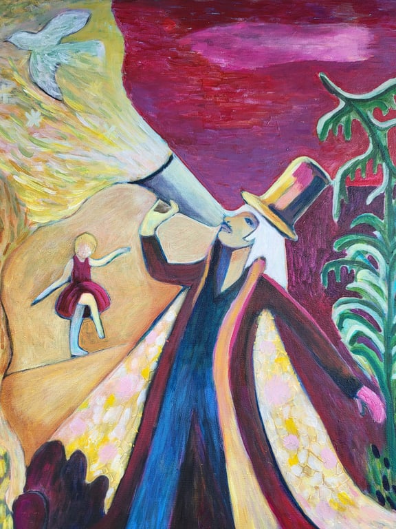 Forvandlingens ringmaster - 50x70 cm billede 4