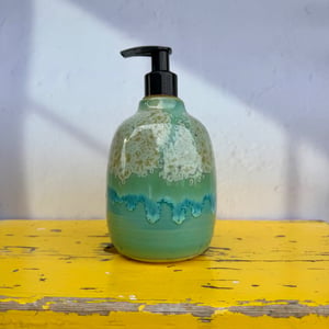 Sæbedispenser turkis – produktbillede