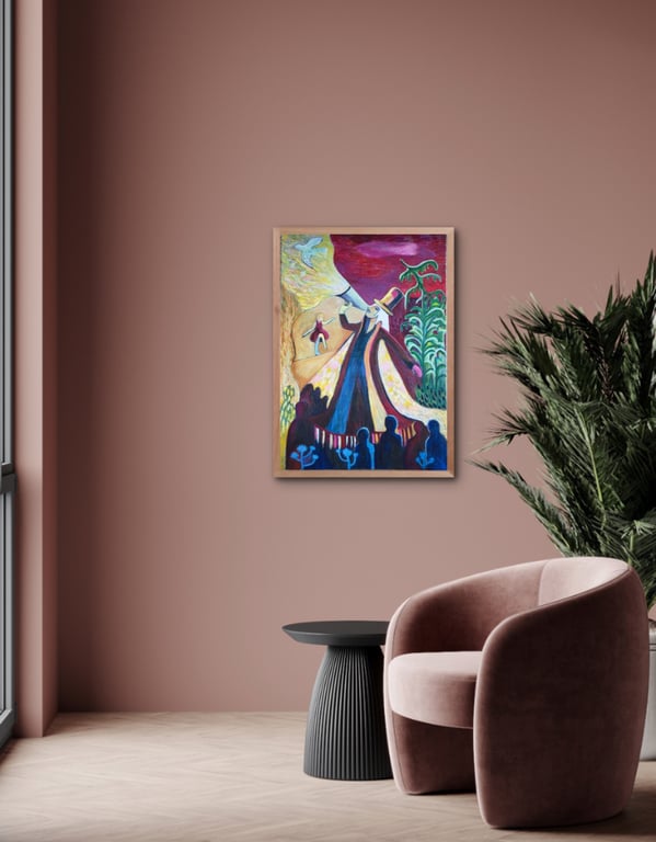 Forvandlingens ringmaster - 50x70 cm billede 2