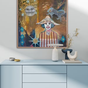 Moonlight theatre - 80x80 cm – produktbillede