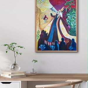 Forvandlingens ringmaster - 50x70 cm – produktbillede