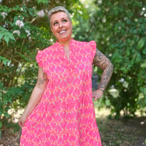 Katinka Kjole Pink – produktbillede
