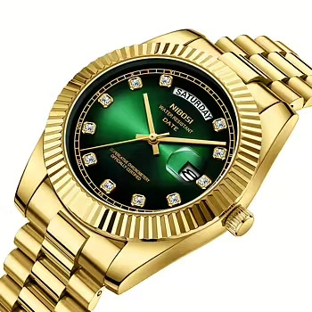 Nibosi Day-Date Gold Green (3)