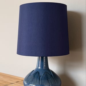 Upcycled vintage bordlampe - Søholm Keramik – produktbillede