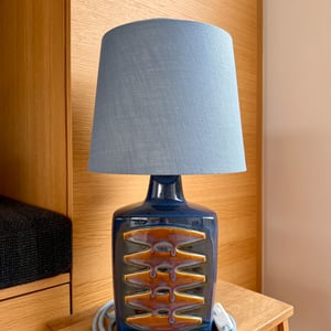 Upcycled vintage bordlampe - Søholm Keramik – produktbillede