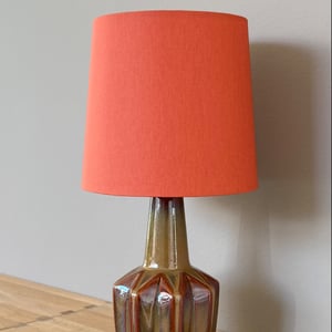 Upcycled vintage bordlampe - Søholm Keramik – produktbillede